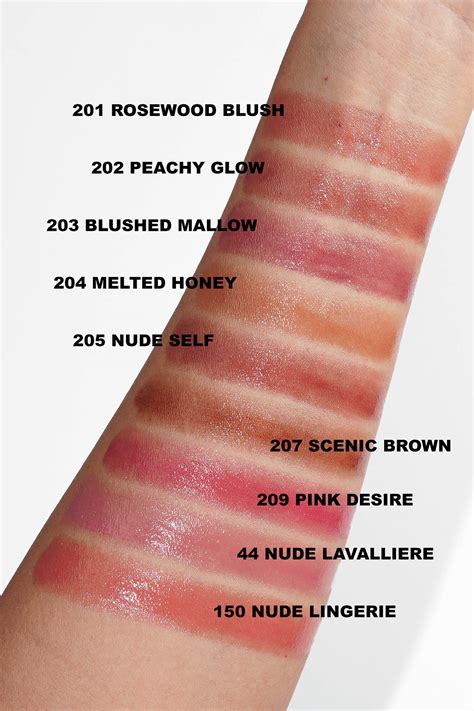 ysl oil in stick swatches|yves Saint Laurent loveshine.